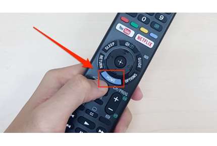 Cách kết nối Remote với tivi Sony mã RMT-TX300E