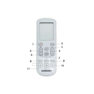 Remote máy lạnh samsung 03