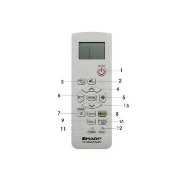 Remote máy lạnh Sharp 04