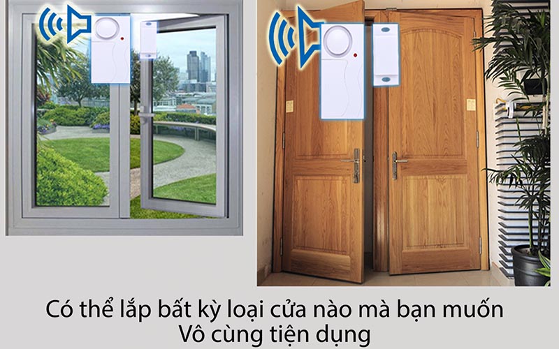 Chuông chống trộm, báo khách có Remote 1