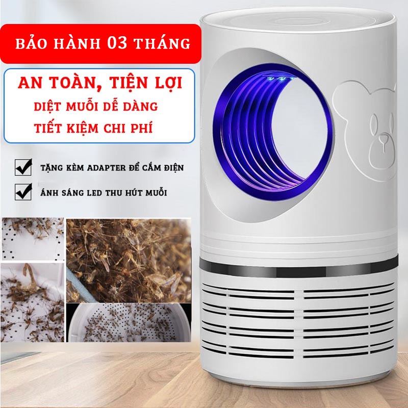 Đèn Bắt Muỗi Và Diệt Côn Trùng Thông Minh