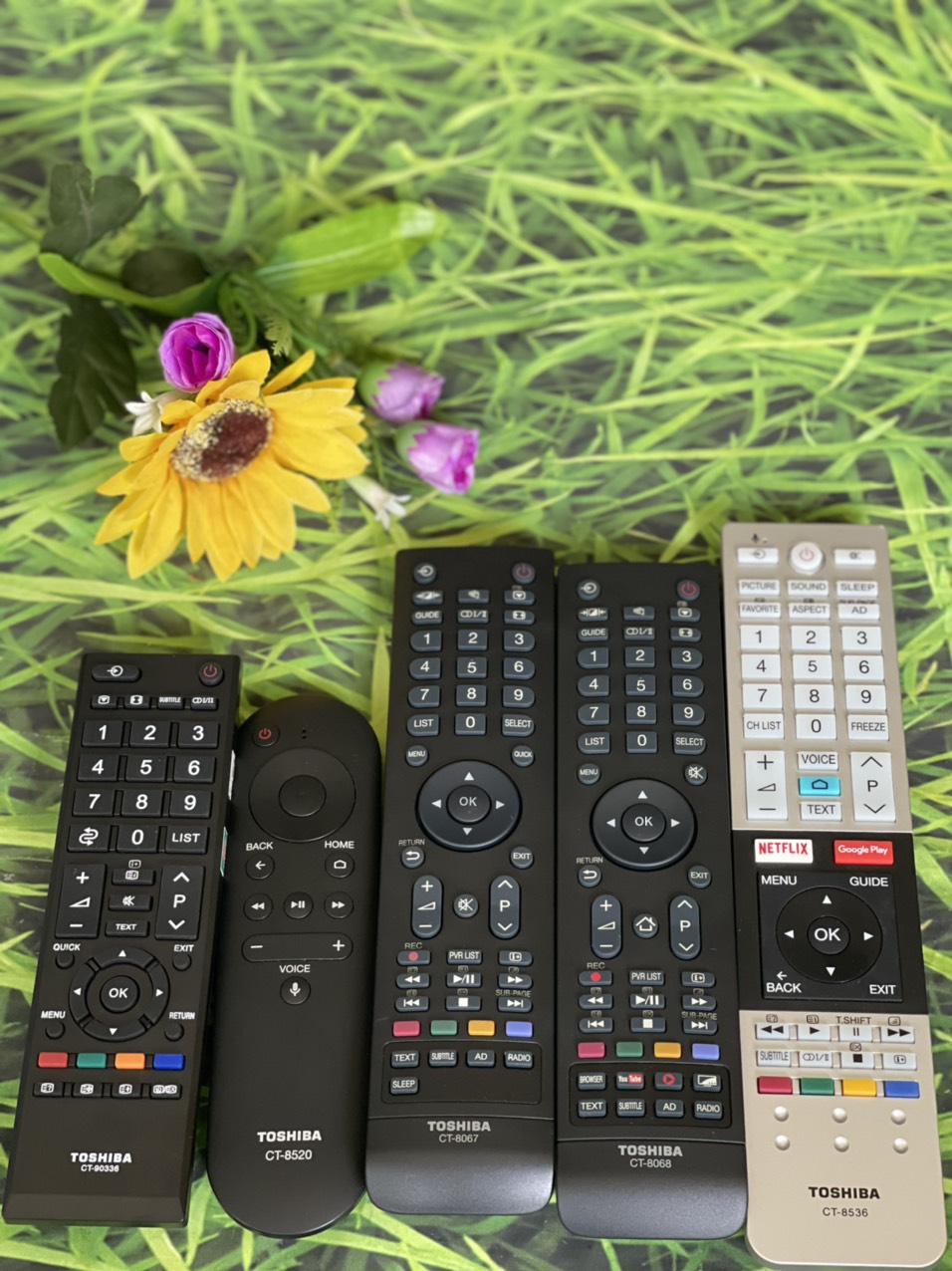 Remote tivi Toshiba hàng chuẩn zin