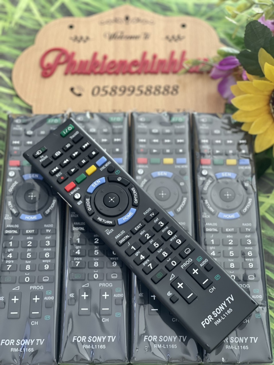 Remote tivi Sony mẫu 12 (hàng thường)