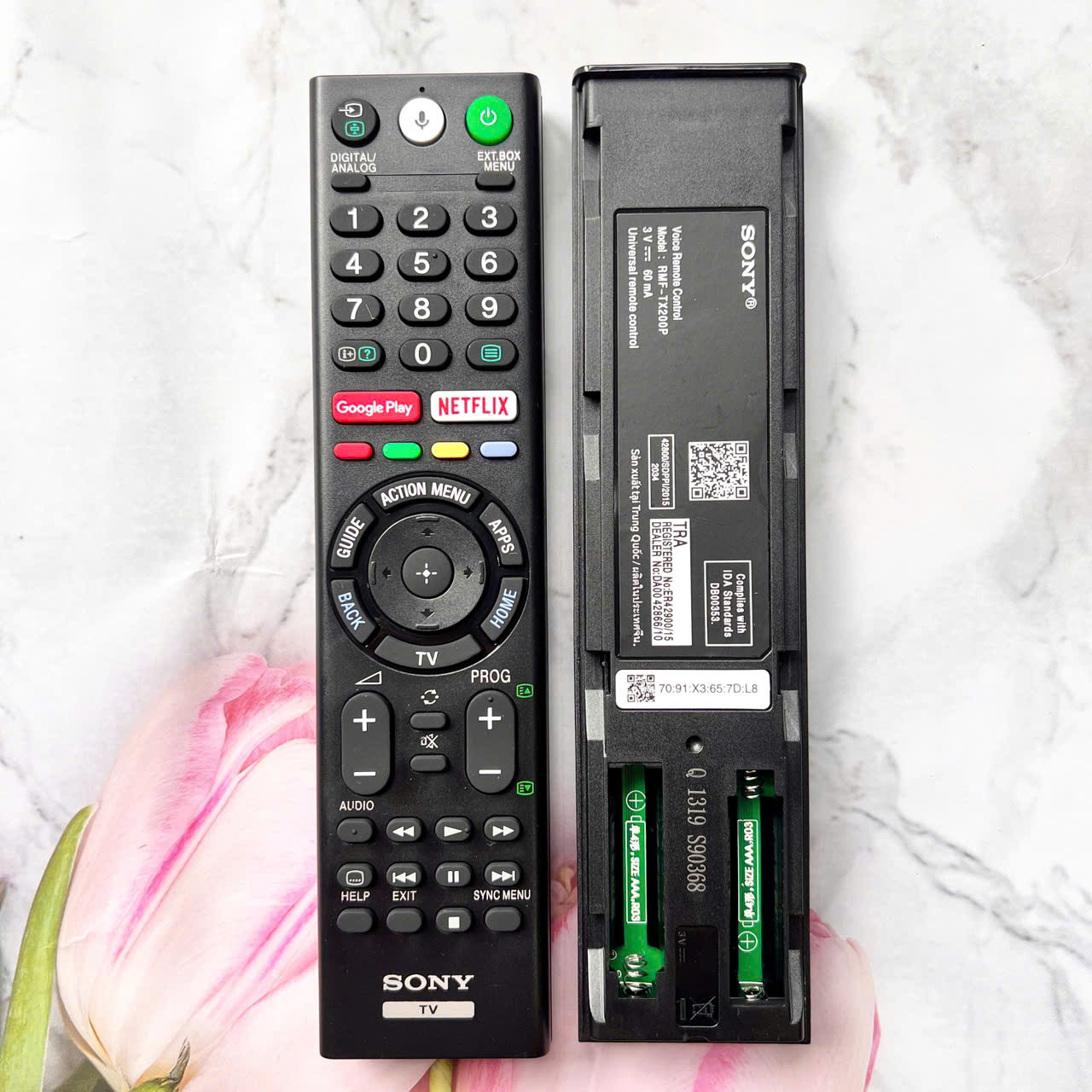 remote tivi sony tx200p